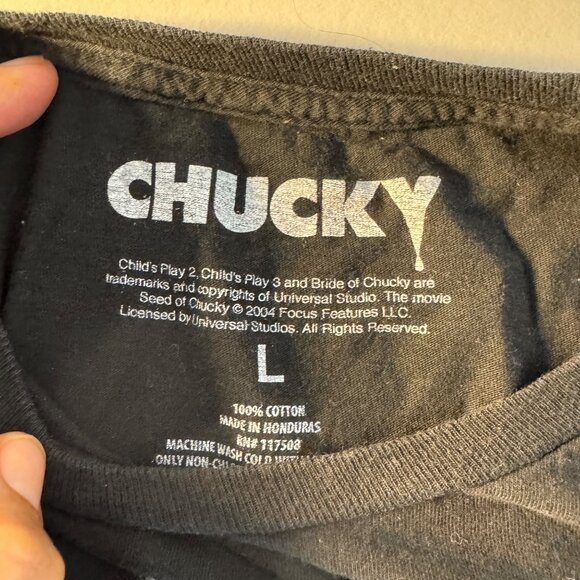 Vintage Chucky Black Graphic T - Picture 3 of 5